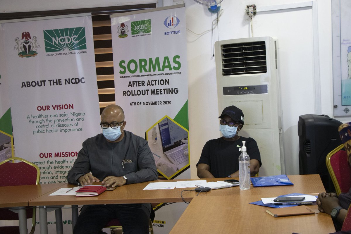 "This workshop is an opportunity to ensure <a href="/SORMAS_NG/">SORMAS_NIGERIA</a> plays the role it’s envisaged to play. Set agenda to ensure maintenance, ensure effective utility and integrate adequately for public health decision making"

~<a href="/Chikwe_I/">Chikwe Ihekweazu</a>, NCDC DG