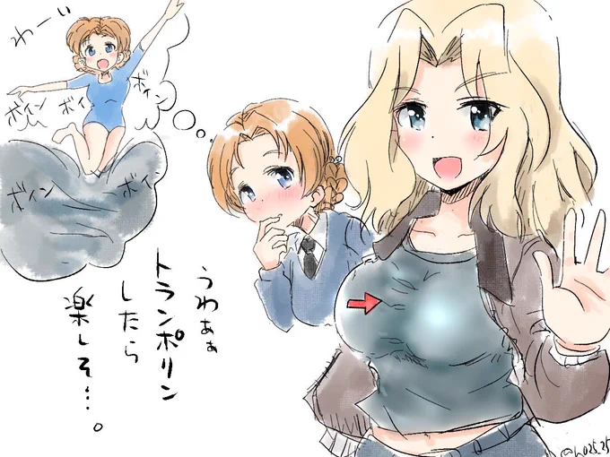 ケイの第一印象...🤤

 #ガルパン版深夜のお絵描き60分一本勝負 #ガルパン版深夜のお絵描き60分一本勝負_20201106 