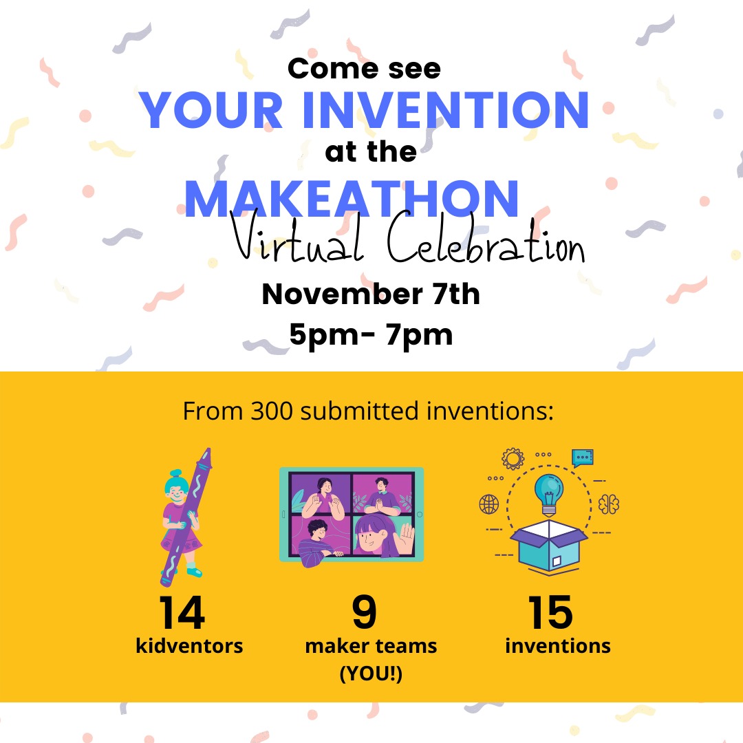 inqui_lab's tweet photo. This Saturday, Come witness our students presenting their innovative solutions live virtually!
How can you attend? - https://t.co/TETEuC6fbg
#whatifmakeathon #virtualevent #kidventors #SaturdayMotivation
@studio_whatif @aashnashroff16 @TWorksHyd https://t.co/iMvIuJaAOg