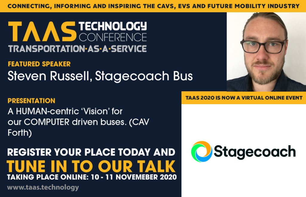 stevehasideas's tweet photo. I'll be @taas_technology next week talking about our engagement and #ServiceDesign work in the #AutonomousVehicles space! Come say hello 👋
#CAVForth #TaaSMania https://t.co/SgPxWJDZwp