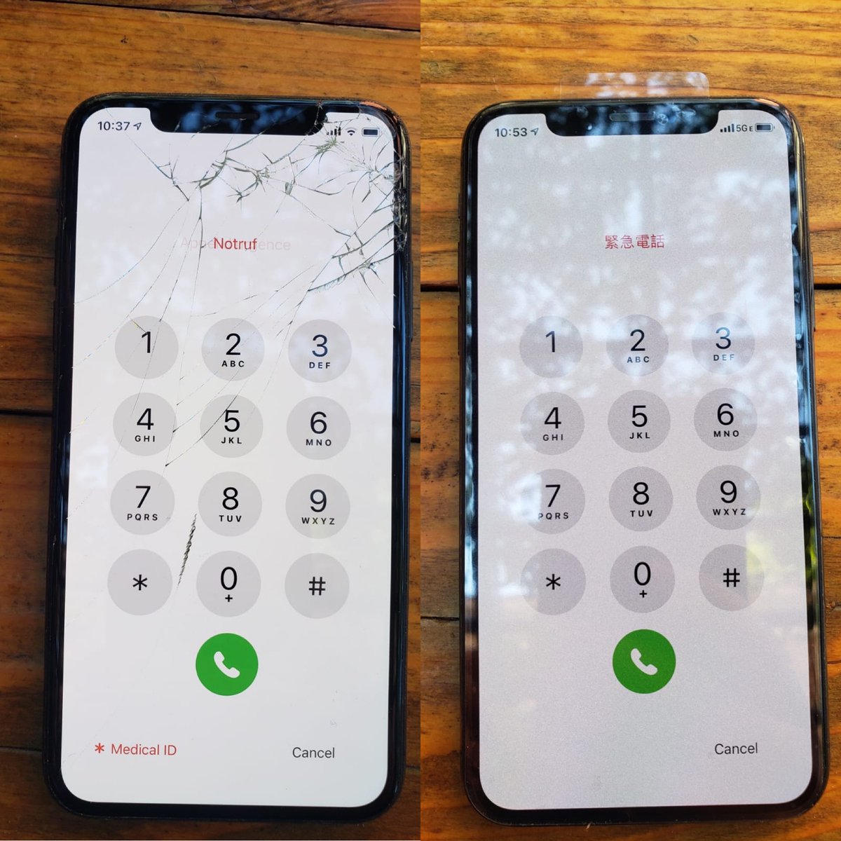 GothamIphone's tweet photo. #beforeandafter

Quick #repair for a customer #downtown 

#thankyou #iphone #iphonerepair
#screenreplacement #screenfix
#nyc #wecometoyou and we also provide #pickupanddelivery for #android and #ipad #repairs 

#fall #autumn https://t.co/yJbsSJ26ZT