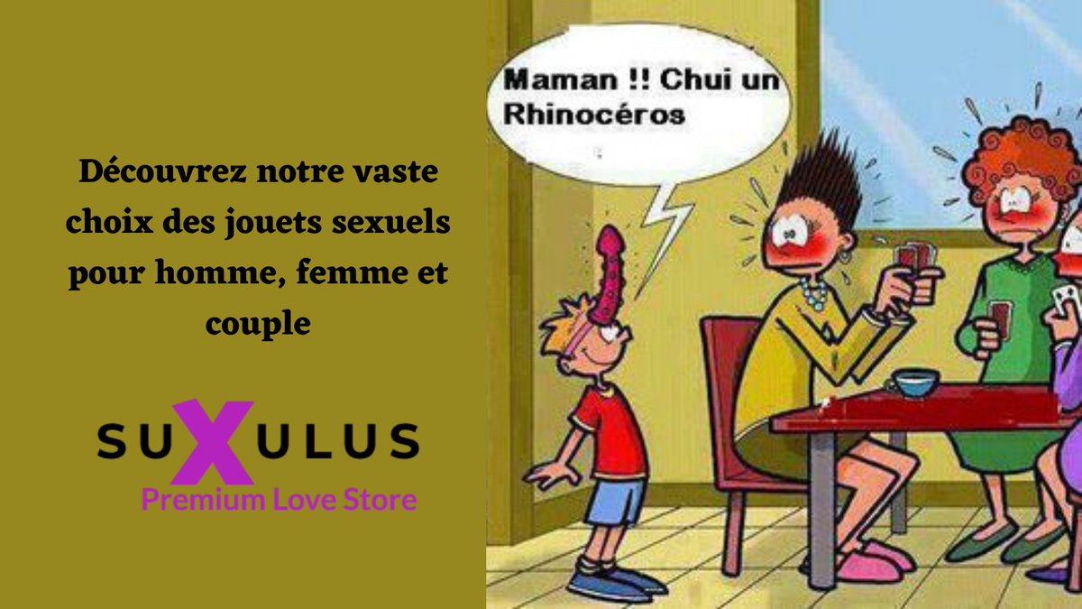 suxulus_france's tweet photo. Découvrez notre vaste choix des #Jouets #Sexuels pour #Homme, #Femme et #Couple dans notre boutique #PremiumLoveStore en toute simplicité 😍
☑ Satisfation garantie
🇫🇷 https://t.co/90RjiNhi89 https://t.co/WhPw5EKZFS