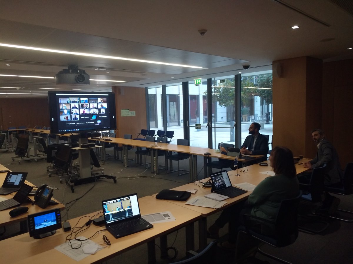 EMSA_EU's tweet photo. 4th Steering committee of #SAFEMED IV and #BCSEA projects endorsed respective #action plans on 3 &amp; 5/11. #Med 🇩🇿 🇮🇱 🇱🇾 🇯🇴 🇵🇸 🇲🇦 🇹🇳 &amp; #Eastern partners 🇦🇿 🇬🇪 🇰🇿 🇲🇩 🇹🇲 🇹🇷 🇺🇦 praised @EMSA_LISBON for supporting their #capacitybuilding @eu_near @Transport_EU @EU_MARE @blackseacommiss https://t.co/KylvR1uM94