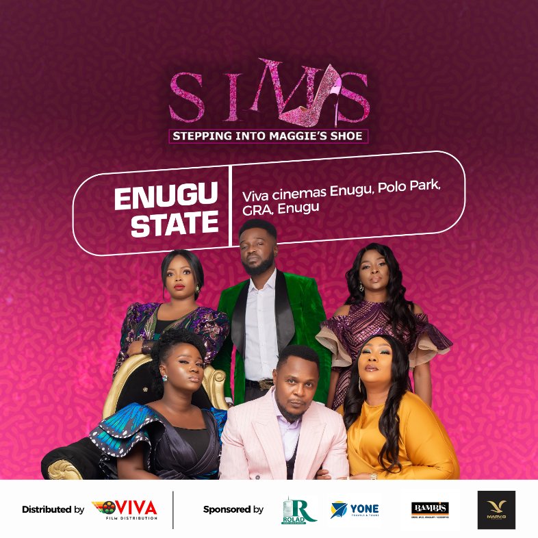 thePRcaptain's tweet photo. If there's any movie that you should watch as the cinema reopens today, it is definitely "Stepping into Maggie's Shoe". #SIMSTheMovie is now showing at the following cinemas.

Don't go alone, take a friend that will also take a friend along! https://t.co/H3UwdC2qO3