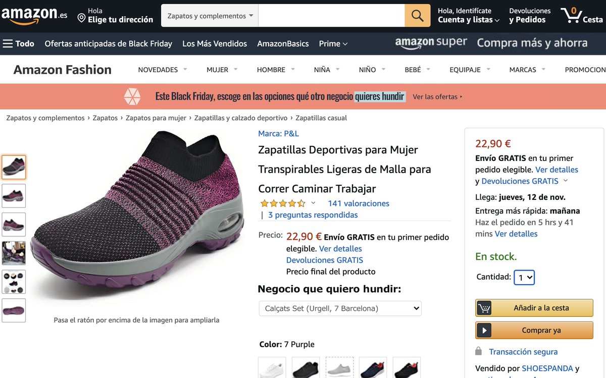 Los clientes de Amazon podrán elegir qué comercio local quieren hundir con cada compra: buff.ly/3k8fpvc