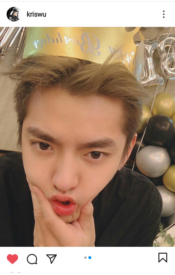 Kris Wu Philippines on X: 201106 @KrisWu Instagram update #HappyKrisWuDay # KrisWu  / X