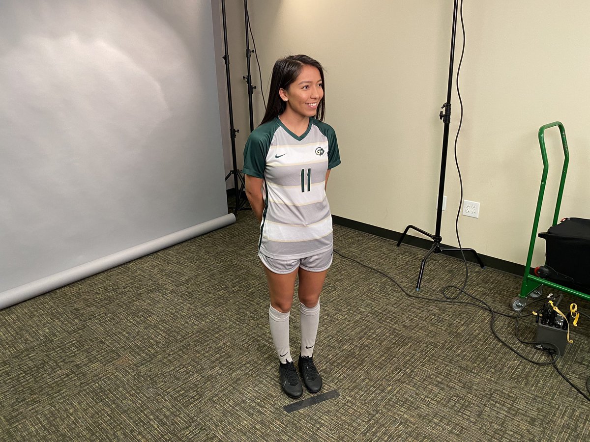 GGCAthletics's tweet photo. .@GGC_WSoccer has its green and gray on for #GoGrizzliesFriday https://t.co/ChZRKfVZwA