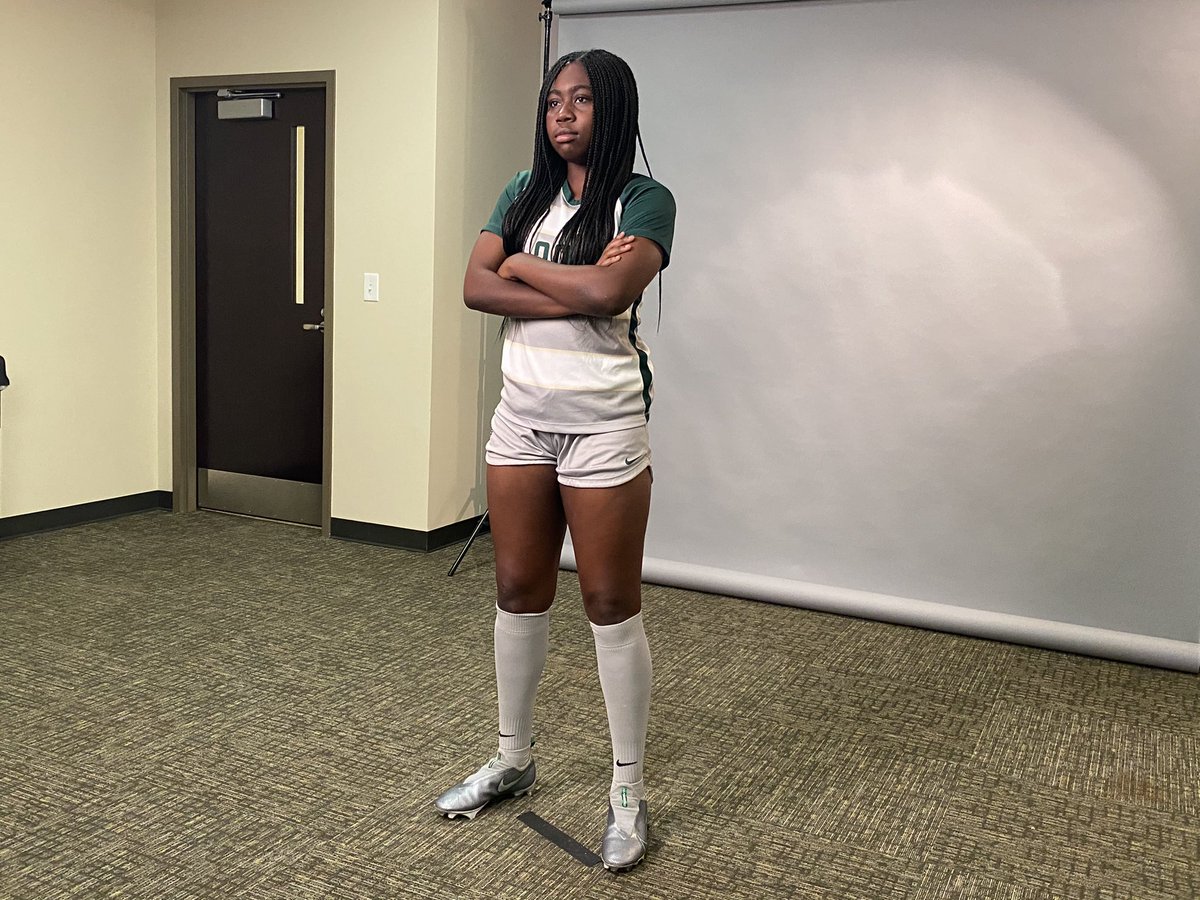 GGCAthletics's tweet photo. .@GGC_WSoccer has its green and gray on for #GoGrizzliesFriday https://t.co/ChZRKfVZwA