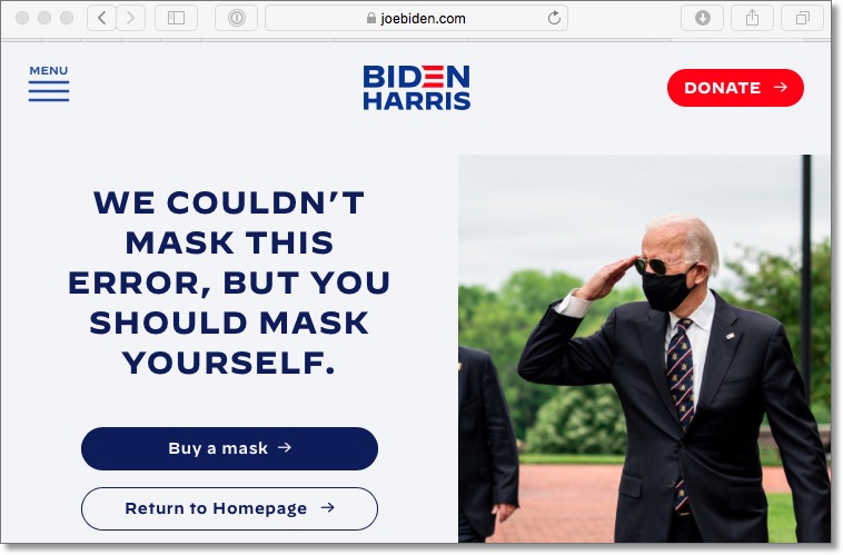 RealitySEO's tweet photo. Funny Presidential 404 Error Pages - Character Revealed #404ErrorPage @JoeBiden  @realDonaldTrump 
https://t.co/u4LhtHFs0w https://t.co/1MFnVOexOt