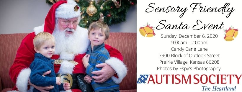 ASHeartland's tweet photo. We are still hosting our annual Sensory Friendly Santa Photos for our paid members! This year's event will be a drive-thru opportunity to meet Santa at Candy Cane Lane! Sign up to reserve your spot NOW: https://t.co/kRhbhPnnK2 https://t.co/TESMtp6Enu