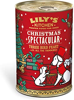 DogShitYouWant's tweet photo. Lily'S Kitchen - 6 x 400 g, total 2400 g - Christmas Spectacular Dog Wet Food Three Bird Feast With All The Trimmings https://t.co/4xfm00i3QA #christmas2020 #dogschristmas #dogs #DogsofTwittter #dogsdinner https://t.co/U8d1m5u5Es