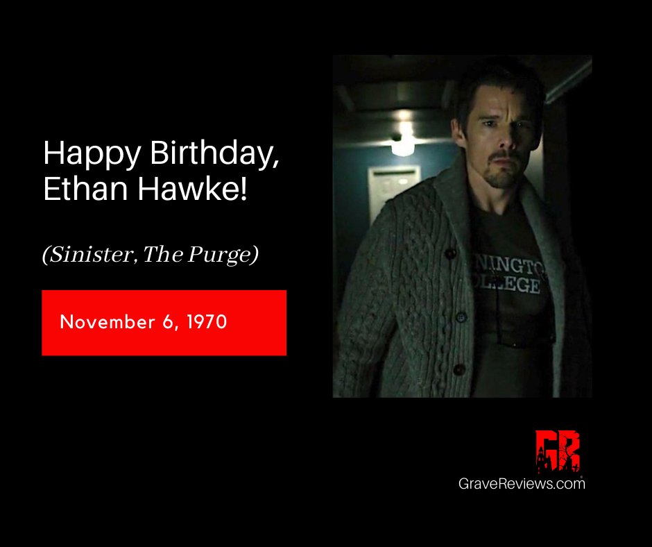 Happy birthday Ethan Hawke!    