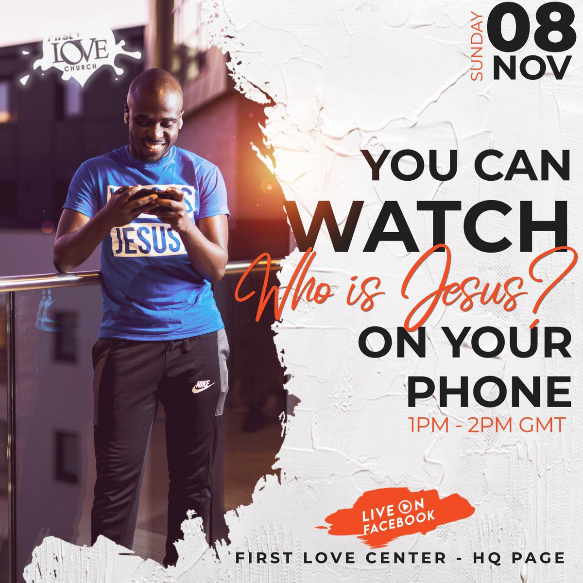 firstloveaston's tweet photo. You can watch ‘Who is Jesus?’ from your phone, tablet, laptop and even your TV! 💻

Join us live on Facebook this Sunday at 1pm GMT 🥳

#WhoIsJesus https://t.co/rwvNAjkUQ1