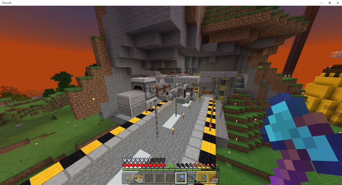 ａｋｅ０８０１ ふたばとメンバーハウス 雨栗さんハウス 初期頃の試作品 今はもっと凄そうだなぁ 雷がよく落ちるからガラスで羊毛守ってます ふたばと ふたばぁーと マイクラ