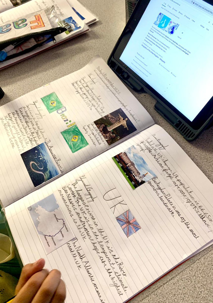 Rowlatts_TMET's tweet photo. Year 4 have created fantastic Double Page Spreads about the physical and human Geography of the U.K 🇬🇧 and Brazil 🇧🇷 #rmGeography #independence #knowledge https://t.co/EkEsXn8rIJ