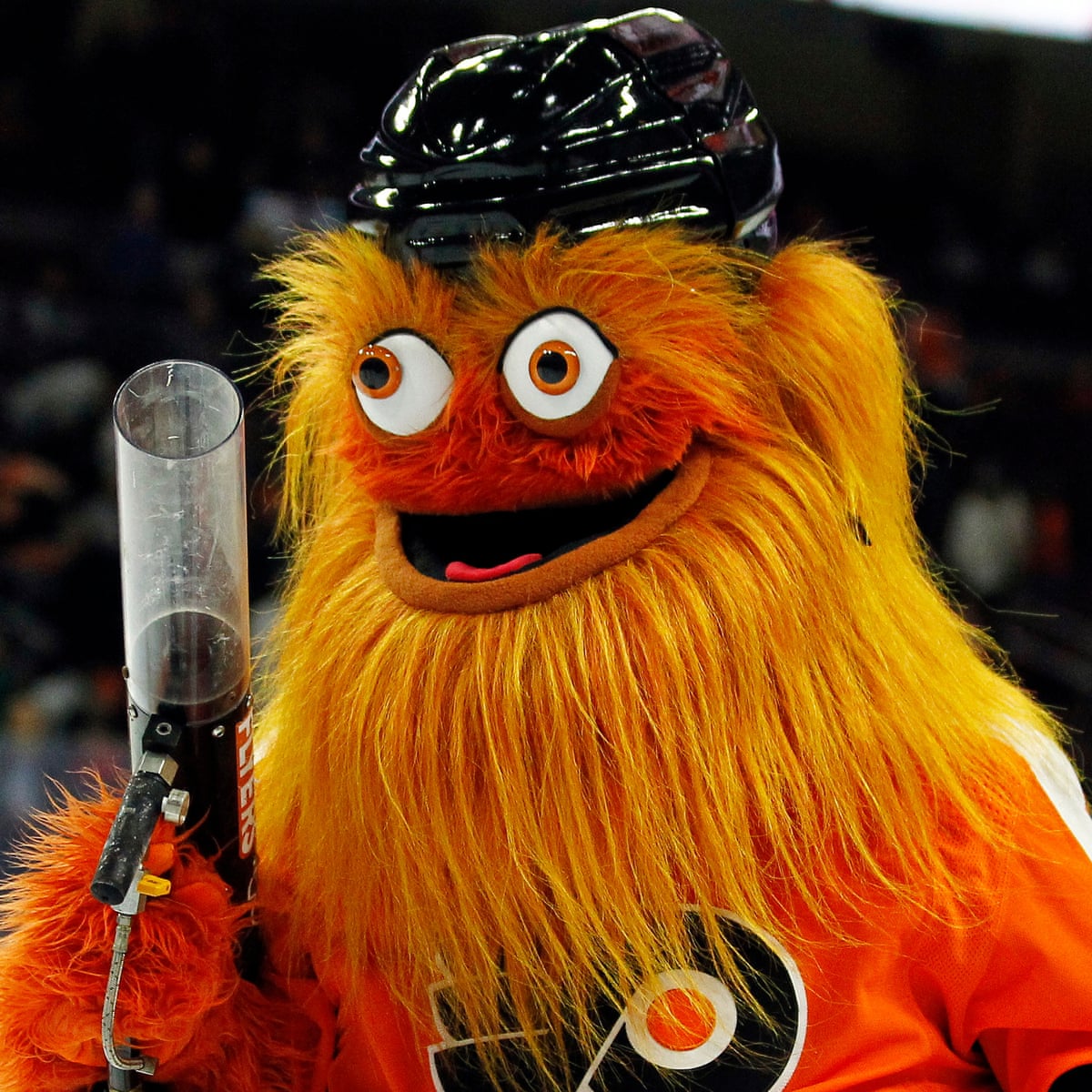 byDavidGardner's tweet photo. Secretary of Defense Gritty addressing the nation in 2021 (AP) https://t.co/IE4KvUKvXJ