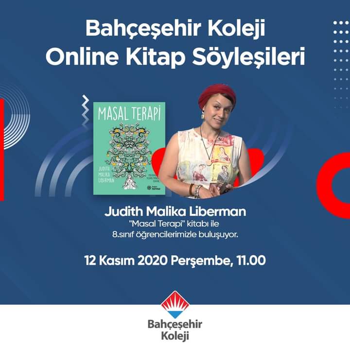 ✨Bahçeşehir Koleji Online Kitap Söyleşileri✨

Judith Malika Liberman “Masal Terapi” kitabı ile 8. sınıf öğrencilerimizle buluşuyor.

📅 12 Kasım Perşembe
⏰ 11.00
<a href="/bahcesehir_k12/">Bahçeşehir Koleji</a>
<a href="/BahcesehirBursa/">BK Bursa Bademli Kampüsü</a>