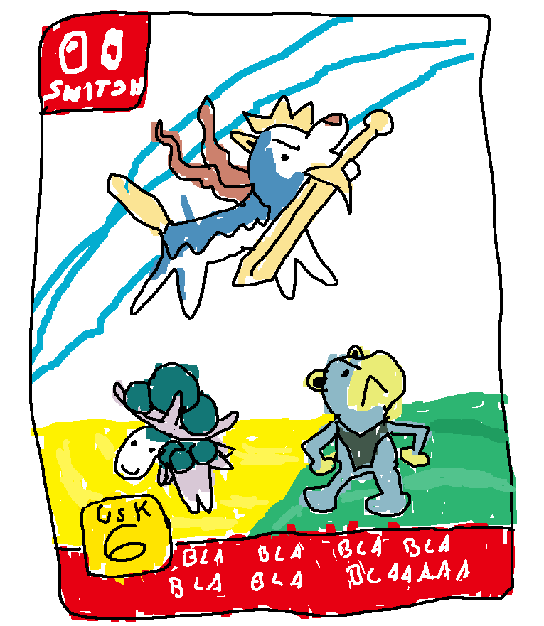 ScribbleBishi's tweet photo. @Aerodymeus @Sabishi1985 Eggxdra für dihc! Owo https://t.co/6lDDYkbnfb
