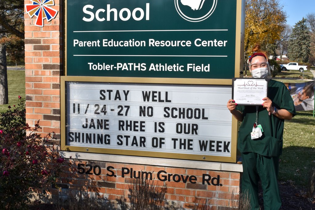 NSSEO_org's tweet photo. "I have goosebumps!!" - Jane
Congrats Jane! Our #NsseoHeartbeat of the week! Immediately wanted to make sure that she included her students artwork in her frame. Couldn't be more obvious that Jane is a Heartbeat @NSSEO_org every day.
@KirkSchoolNSSEO https://t.co/NpGwjKl9I2