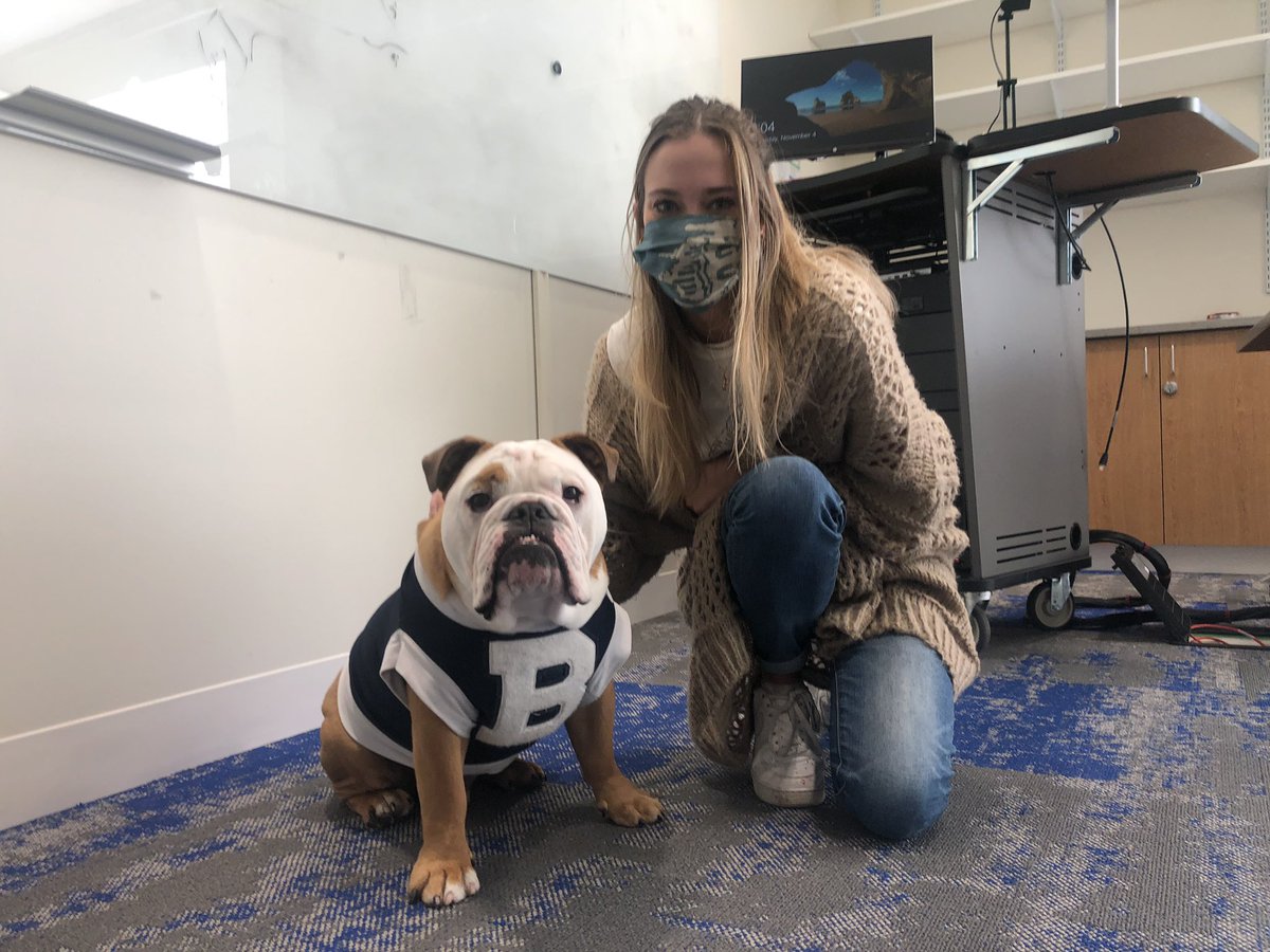 ms_offutt's tweet photo. The fourth graders got to virtually meet THE Butler Blue! It was so fun to show some of my Butler pride to these awesome students. They were beyond excited! https://t.co/QcZHPQmfAe