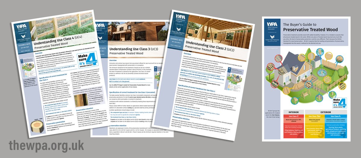 Recent research confirms that understanding amongst many users of preservative treated wood is alarming. 

Please read and share these Guidance Notes &amp; Buyer's Guide - FREE form our website they explain in simple terms everything you need to know.
thewpa.org.uk/make-sure-it-s…