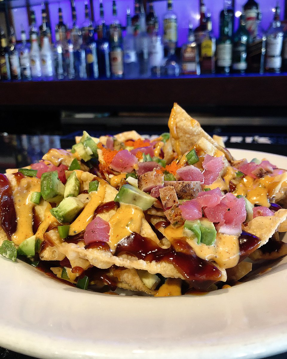 STIX901's tweet image. Happy National Nacho Day! You KNOW what to do.😎  

Our Tuna Nachos are available at STIX Downtown and STIX Collierville. Order online: stixonline.com/online-order/