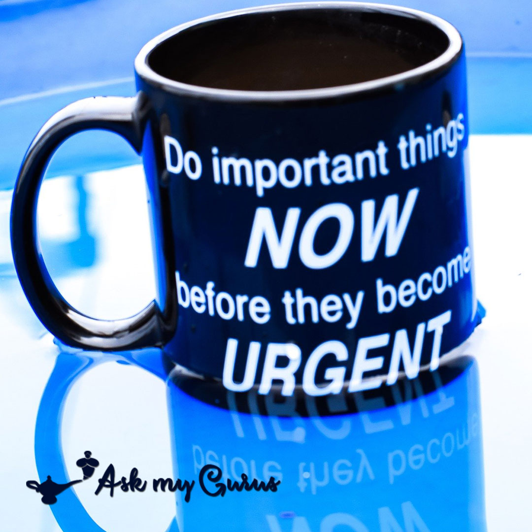 AskGurus's tweet image. "Do important things now, before they become urgent." -askmygurus askmygurus.com #askmygurus #becomeaguru #keeplocaldoorsopen