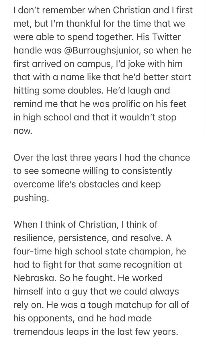 alliseeisgold's tweet photo. Rest In Peace Christian. @Burroughsjunior https://t.co/YQ91psTRjc