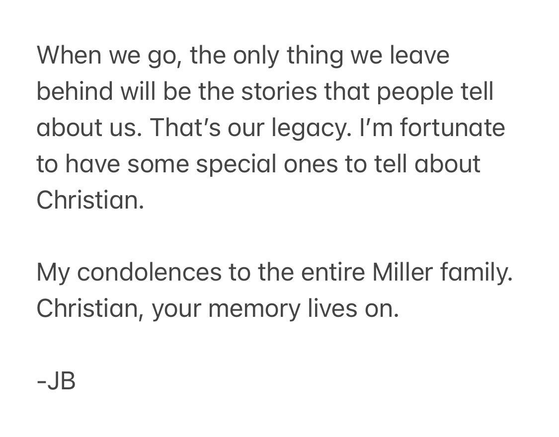 Rest In Peace Christian. <a href="/Burroughsjunior/">Christian Miller</a>