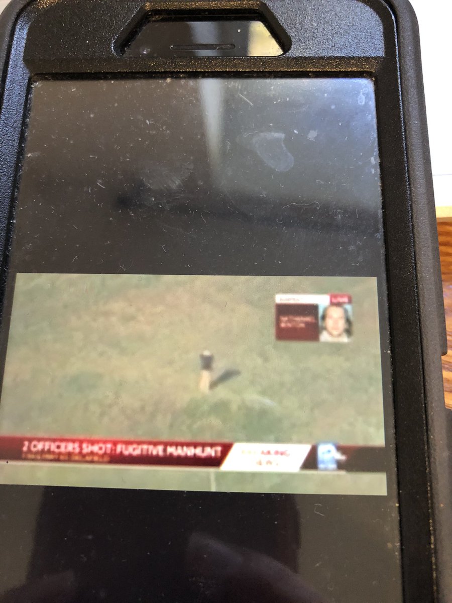 HILLARY_MINTZ's tweet photo. @Hannah_WISN #Breaking Delafield police shooting suspect surrendered, in custody @WISN12News @ChopperMatt above the arrest https://t.co/ota5i1Wrne