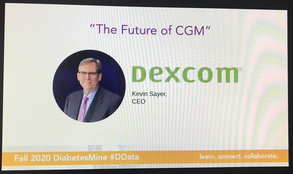 AFreshPOVforYou's tweet image. #DDATA2020 starting with Dexcom’s Kevin Sayer