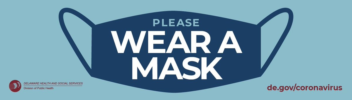 Delaware_DHSS's tweet photo. Not just me, not just you. It takes all of us to make masking work. #MaskUpDE

For Delaware updates: https://t.co/O7DraBkB4O https://t.co/vUQl0JDkNz