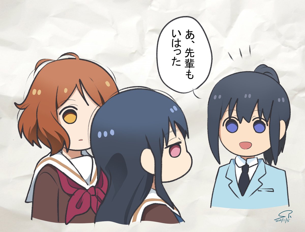 【北宇治吹部らくがき～勢いよく挨拶する立華高校吹奏楽部～】①
立華高校ストーリーも凄く面白いので皆さん是非見てください～!
響け! ユーフォニアム 北宇治高校の吹奏楽部日誌 より 