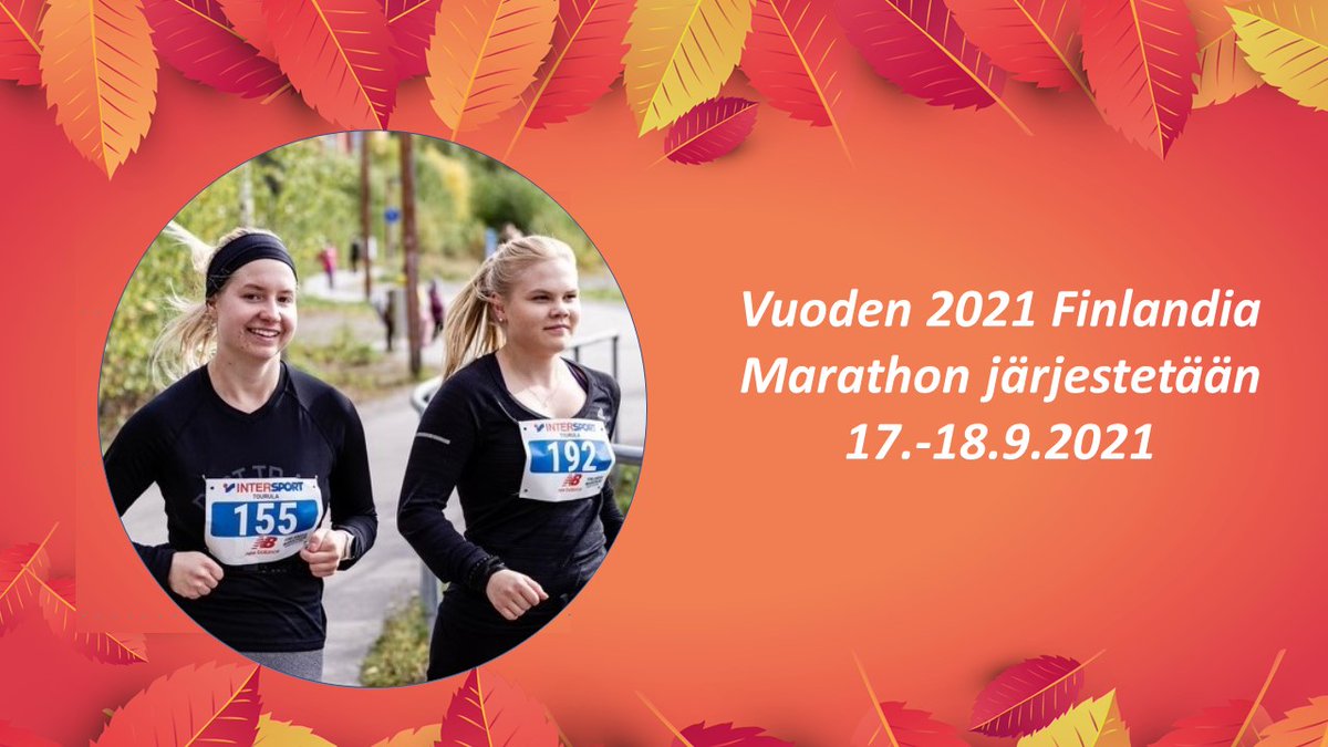 Finlandia Marathon (@finmarathon) on Twitter photo 
