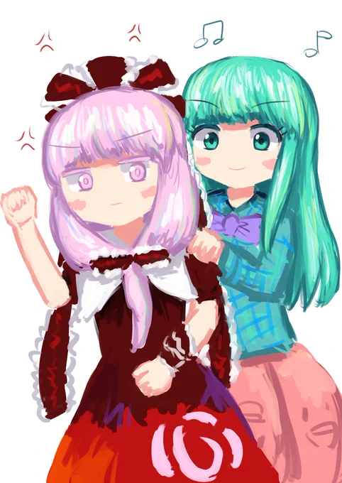 こころちゃんが怒った! #深夜の真剣お絵描き60分一本勝負 