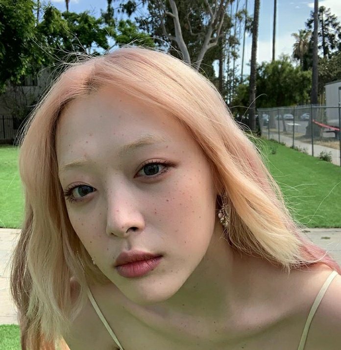 cslfolder's tweet photo. This is a new account dedicated to our beautiful peaches Sulli! https://t.co/0tNsEmCt37
