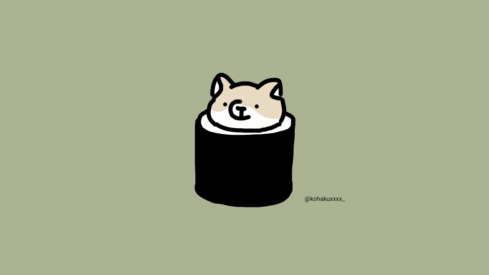 琥珀 巻寿司の日 ゆるいイラスト 誰かとネタ被りしてそう 寿司だけに 笑えん T Co Kl0lkedxpe Twitter