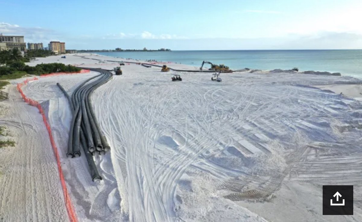 tbenderphoto1's tweet photo. #HTPhotoGallery #LidoBeach #RenourishmentProject Update #BigPass #SarasotaCounty #SRQ @RayCollinsMedia @kkuizon @SNNTV @HeraldTribune @scgovEOC @scshanahan @VisitSarasota @SRQCountyGov @CityofSarasota @GarofaloWX
https://t.co/n9b7acf03U https://t.co/cdEOr6YvT2
