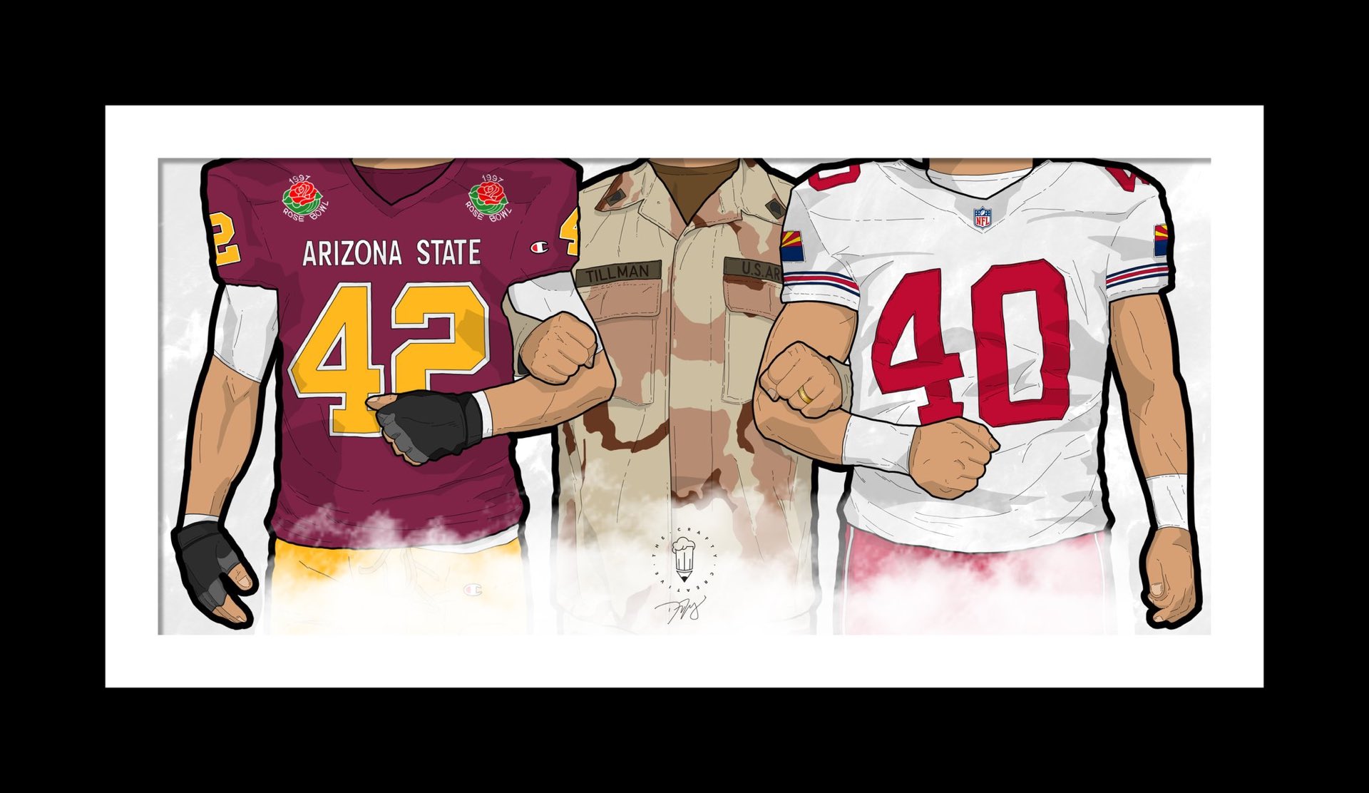 Happy Birthday, Pat Tillman! I ll be raising a Guinness for you tonight 