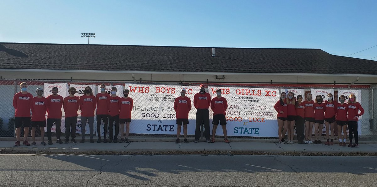 girlswhstrack's tweet photo. And... we're on our way! STATE BOUND! Boys and Girls teams both!
#wauseonpride @Wauseonsports @WauseonHigh https://t.co/VxKTvnMU3h