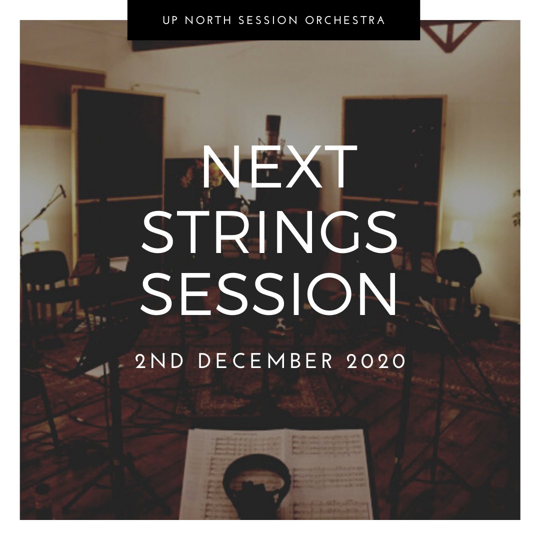 UNSOrch's tweet image. Pleased to announce our next shared strings session on the 2nd December 2020 @wr_audio with @pwhitfield. More information about the sessions, and to book your slot, visit upnorthsessionorch.com/shared-sessions
#realstrings #sessionstrings #recordingsessions