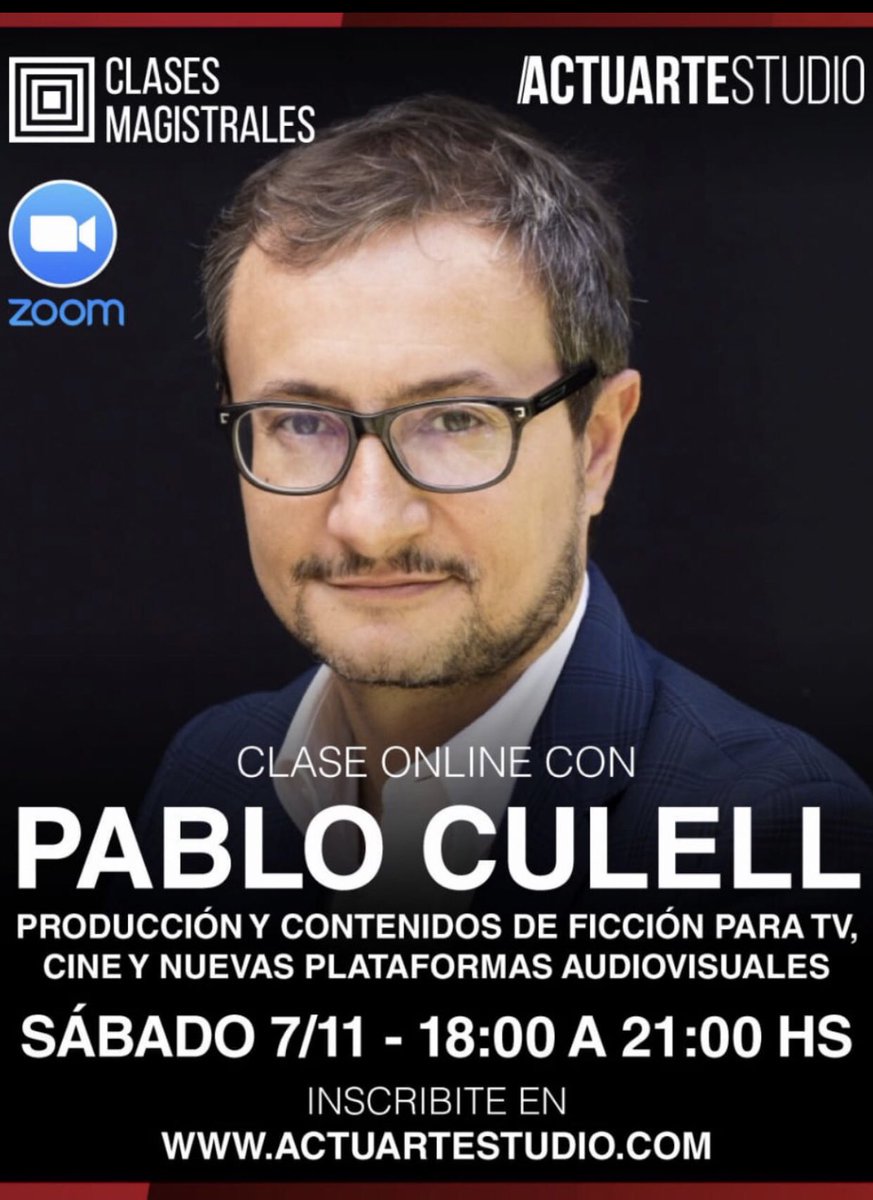 Mañana sábado por <a href="/ActuarteStudio/">ActuarteStudio</a>