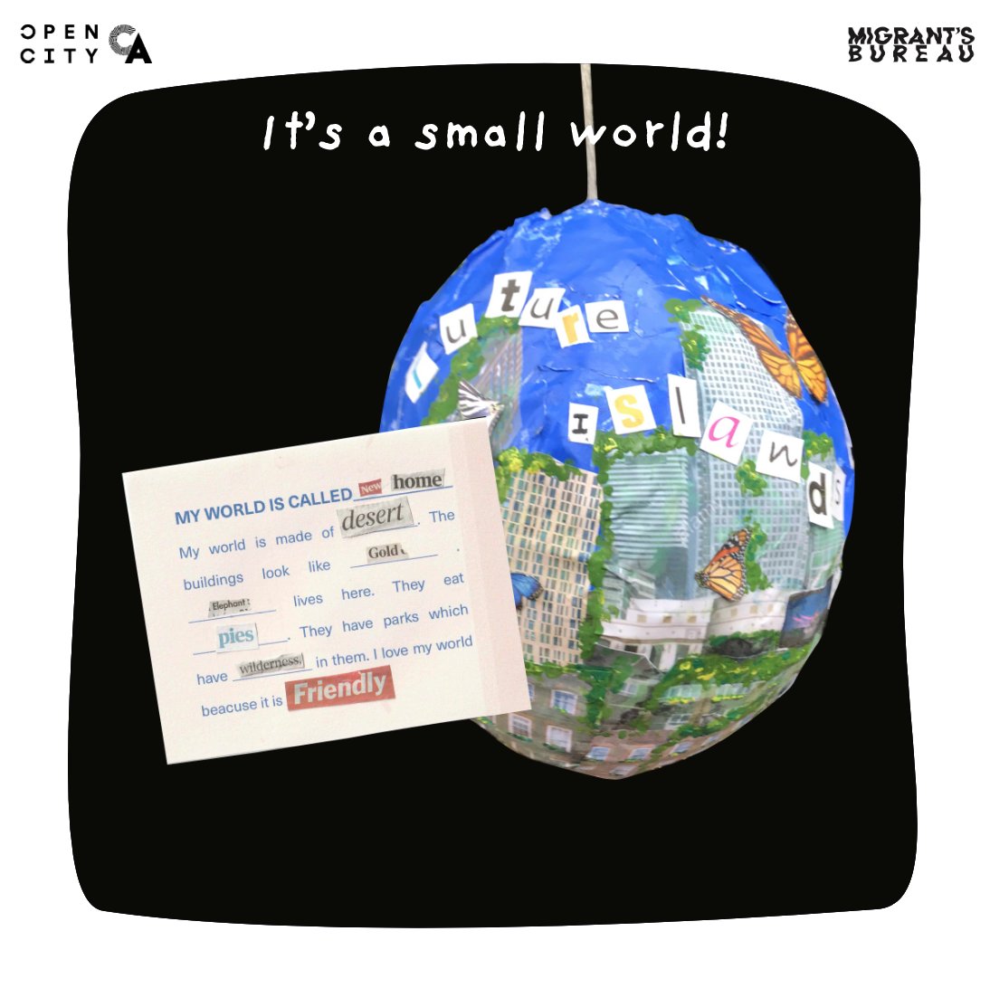 migrantsbureau's tweet photo. As part of the #LearningFromArchitecture programme, Madeline Contos (https://t.co/OHlXslGbRp) has contributed an activity for children to envision and then build their own world!
https://t.co/6DYupoIWt4 https://t.co/qXSymElI2O