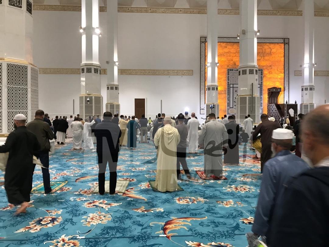 dzbreaking1's tweet photo. #Algeria
#الجزائر
#coronavirus
#Covid_19
#جامع_الجزائر
#صلاة_الجمعة
First #Friday_prayer performed at #Great_Mosque of #Algiers- Photos / Video of #Adhan https://t.co/YywVFheTNu https://t.co/MGJv3CBIK4