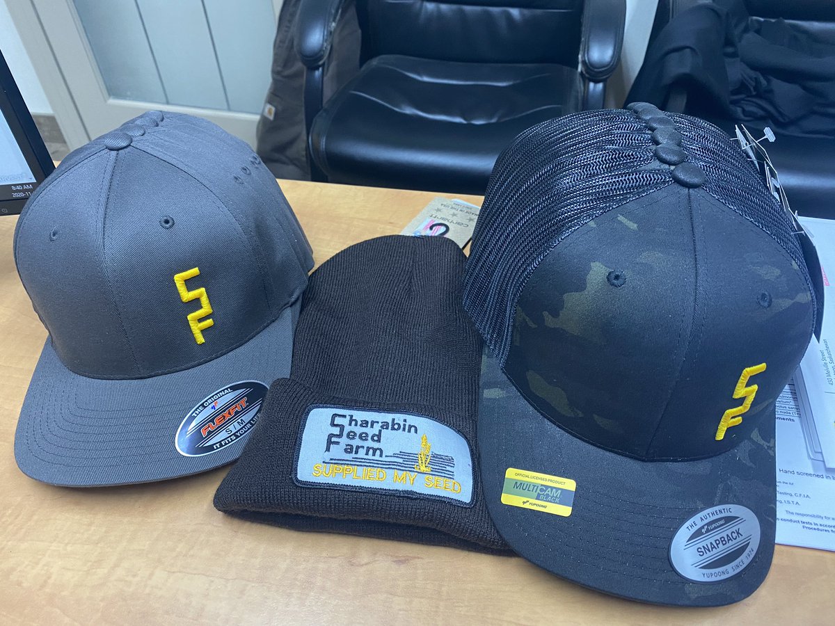 RDCacres's tweet photo. @BrendanMiller11 @growharder Sweet new hats and vintage toques ready for sale and get seed free with the purchase!! https://t.co/bJZkpUpzu8