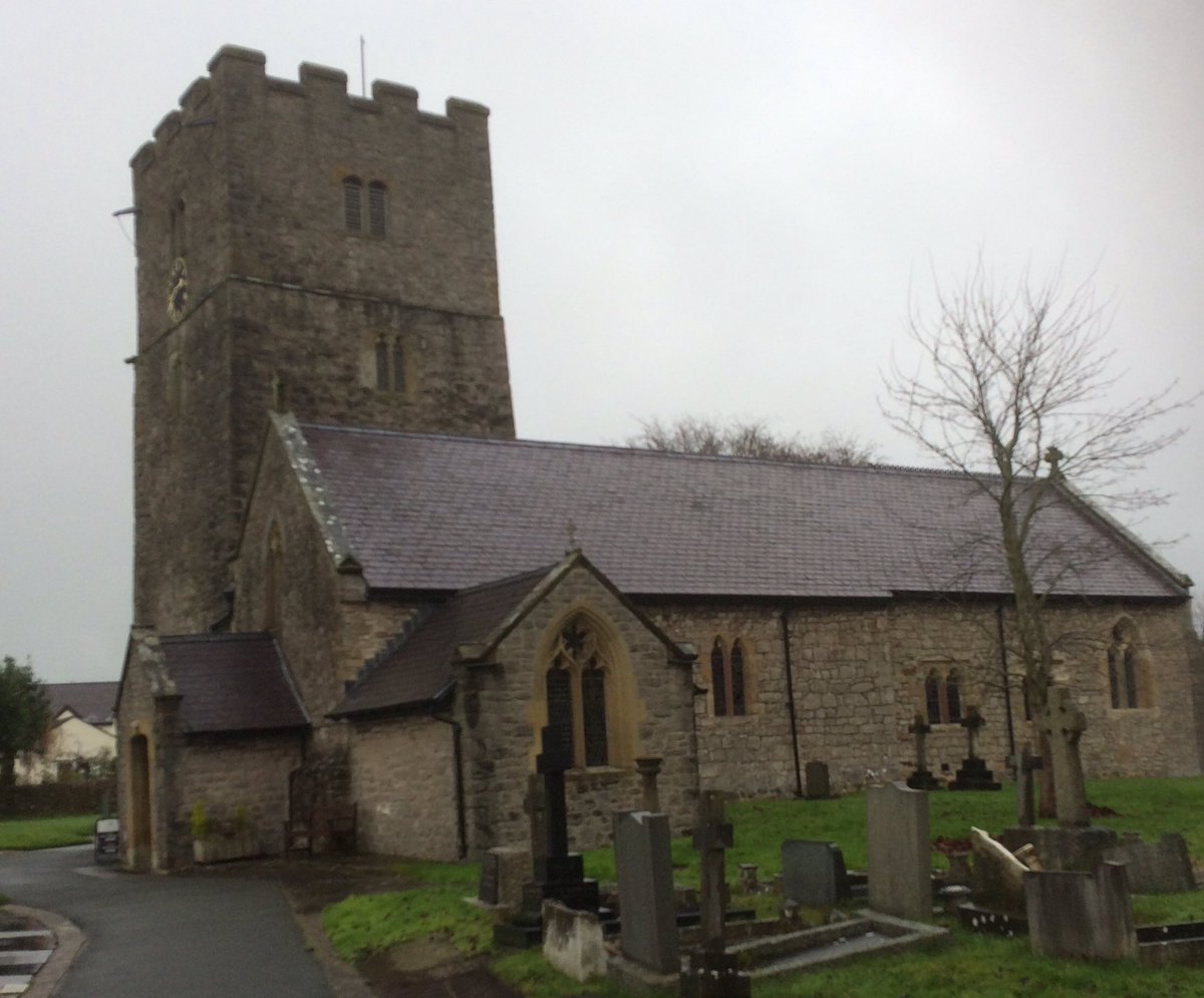 And for those whose mind really needs blowing - Thomas Wynne one of the founder of Philadelphia would have lived near and walked past this church , st Michaels church ,in the town of Caerwys which stands today Hope you enjoyed the Delyn  #Elections2020   thread