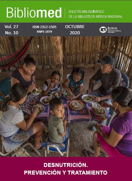 bmn_cuba's tweet photo. Bibliografía actualizada: #Desnutrición. Prevención y tratamiento. Bibliomed/octubre 2020 https://t.co/dtziurVcXp @MINSAPCuba @InfomedCuba @WHO @opsoms @opscuba https://t.co/5r0kSHjsXS