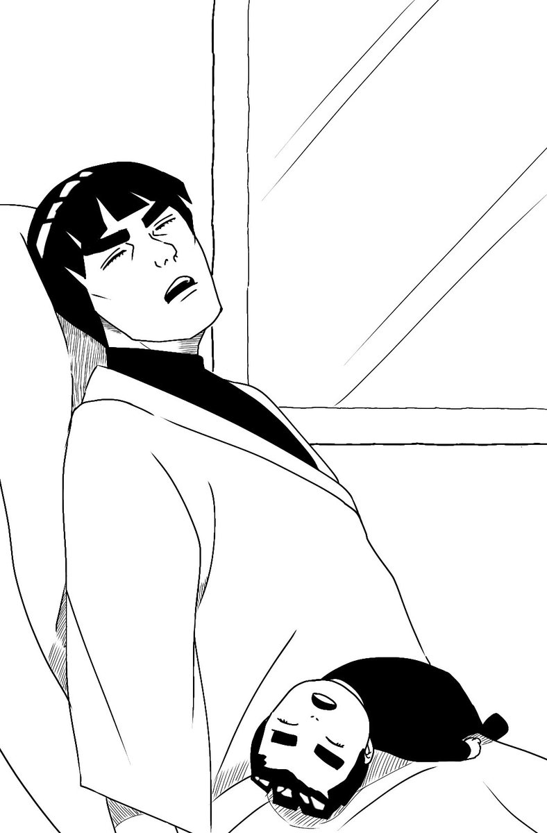 メタルくんと寝落ち