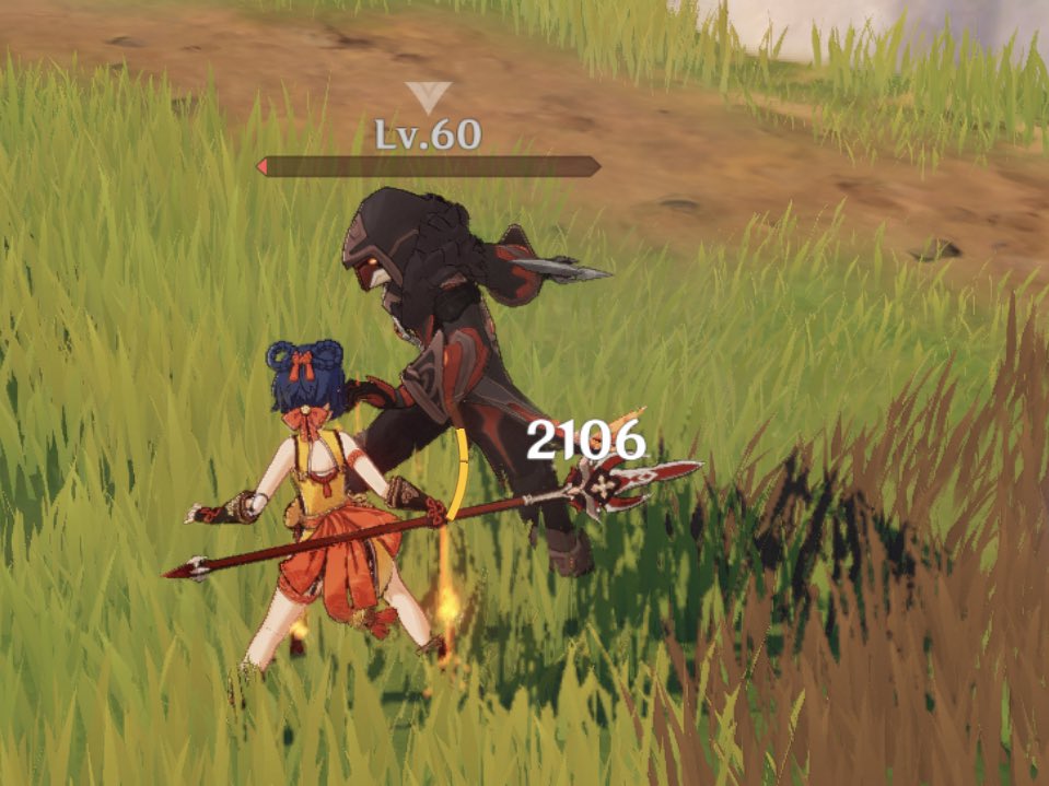 香菱の元素爆発セリフ＼師匠の技をくらいなさーい！／で言ってる師匠っ