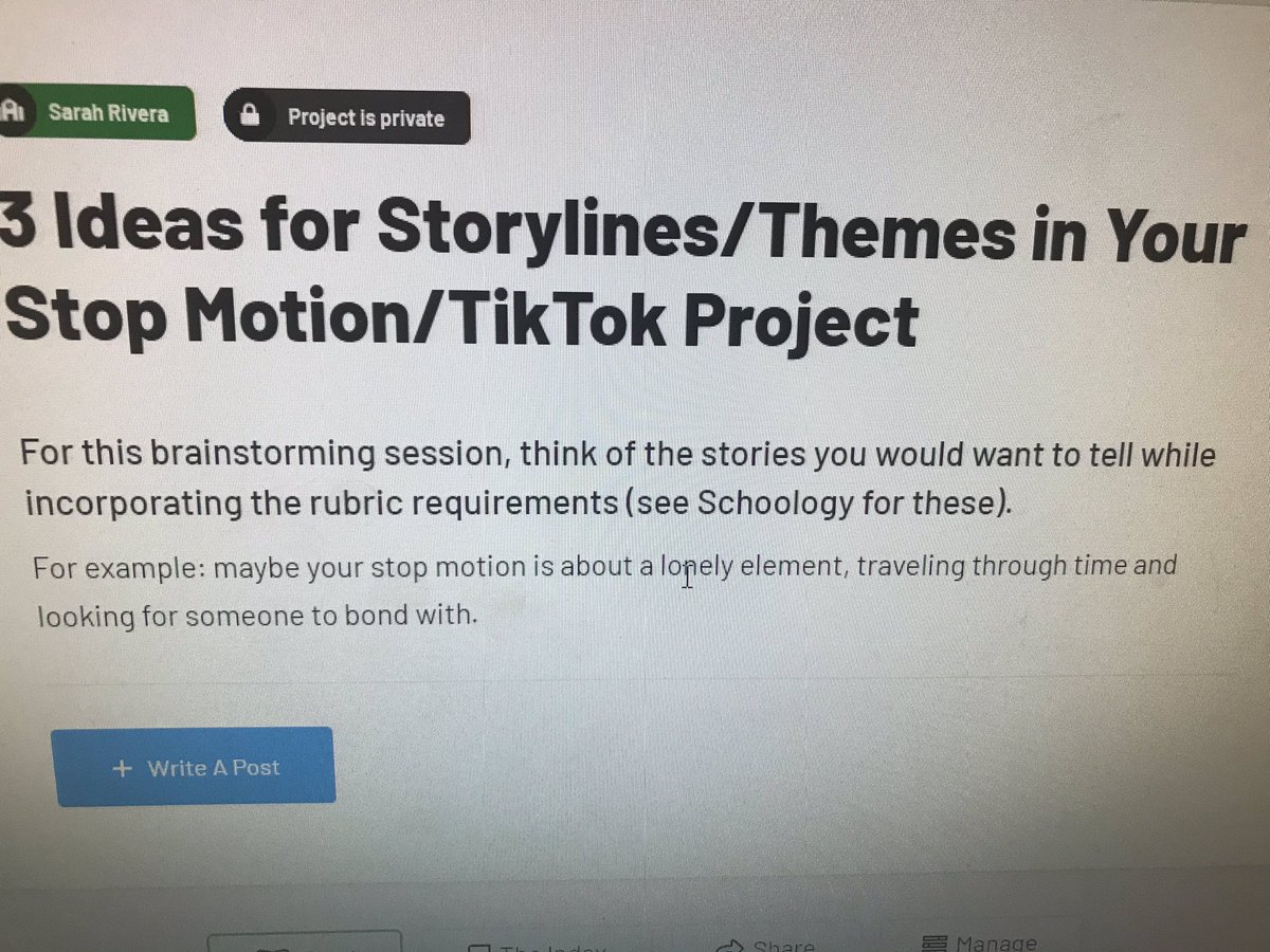 SarahRiveraSTEM's tweet photo. Using @GimkitInk for our project brainstorming session in #PhySci. I like how easy it is for kids to login and post their ideas, and I can see them all in a nice feed as I scroll through the page 🙌🏻. #intentionaltech https://t.co/NMsEzZuXGb